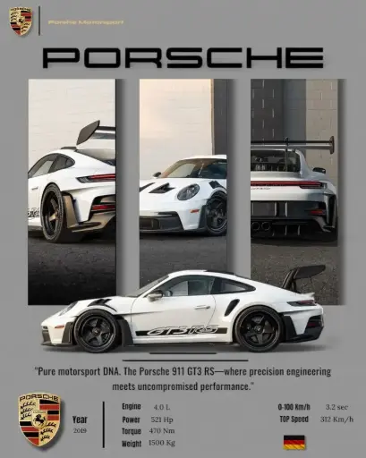 Porsche GT3 Rs