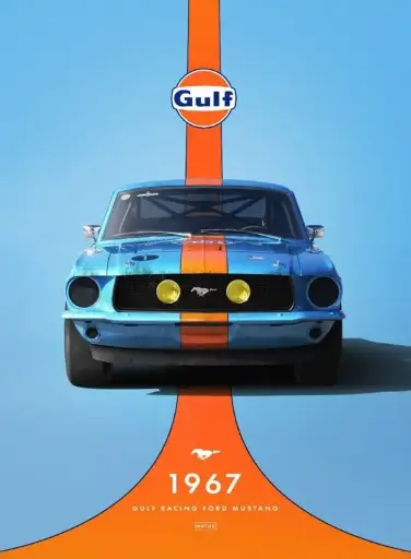 Mustang Gulf Racing 67